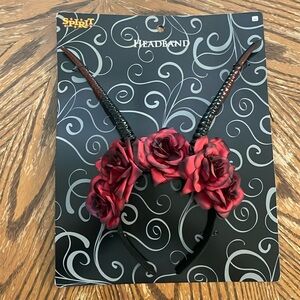 Devil Rose Headband